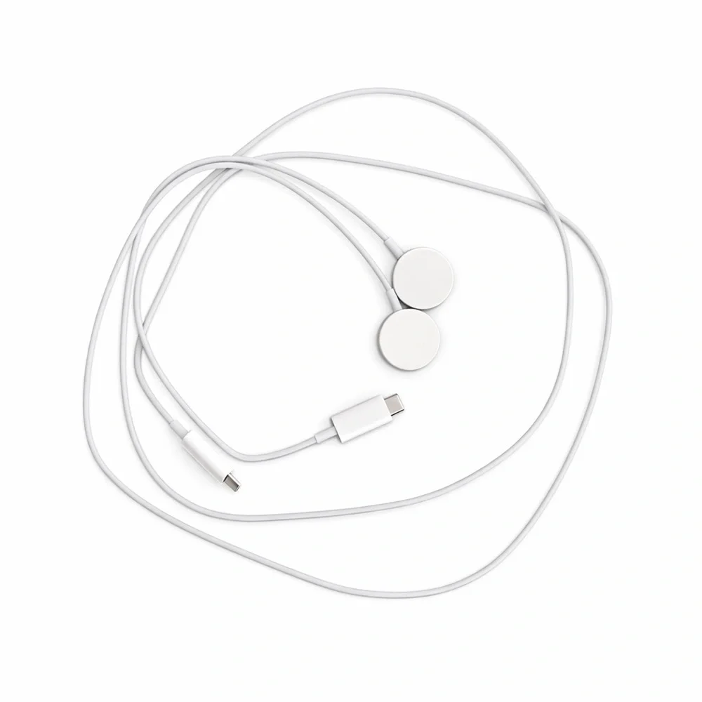 Lot of 2 – 1m USB-C Magnetic Charging Cable for Apple Watch – New Open Box